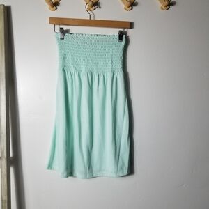 OP TUNIC TUBE TOP/ BATHING SUIT COVER MINT GREEN SIZE MEDIUM